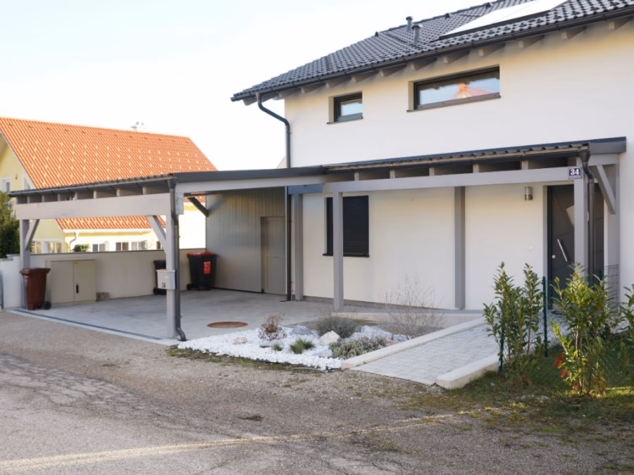 Carports und Überdachungen aus Holz – Originalfoto von Holzbau Feldhofer