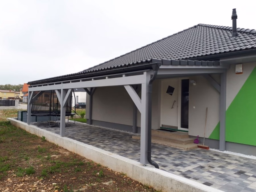Carports und Überdachungen aus Holz – Originalfoto von Holzbau Feldhofer