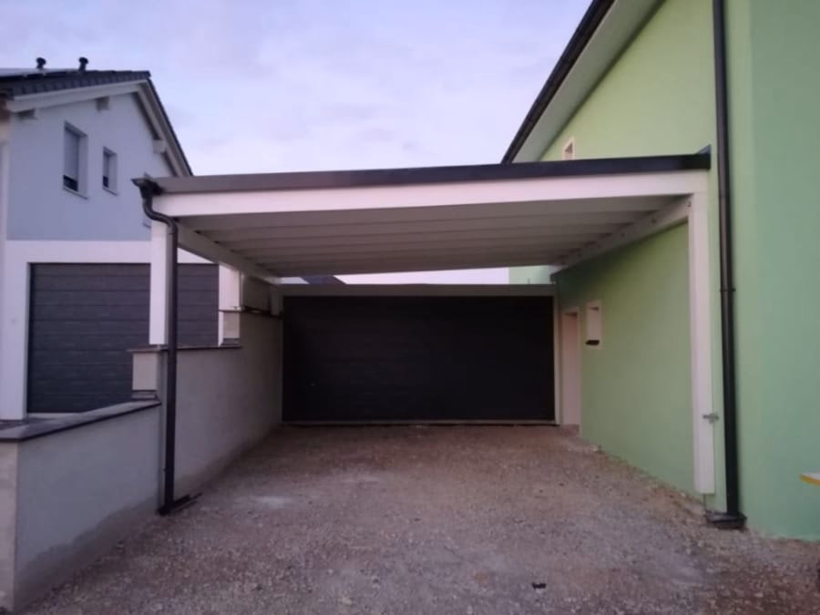 Carports und Überdachungen aus Holz – Originalfoto von Holzbau Feldhofer