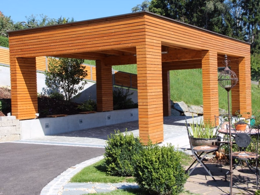 Carports – Originalfoto von Holzbau Feldhofer