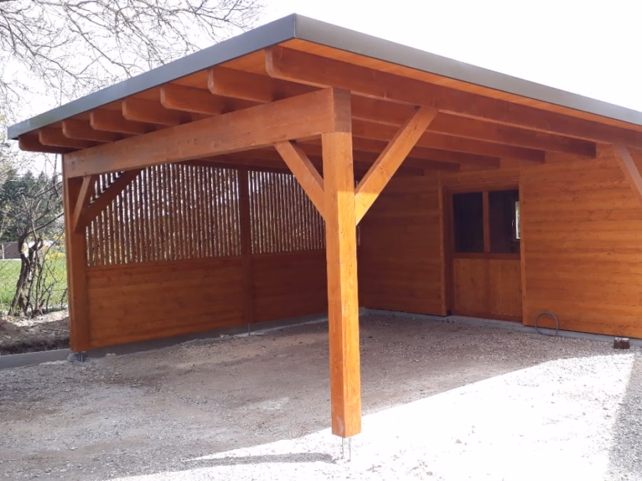 Carports – Originalfoto von Holzbau Feldhofer