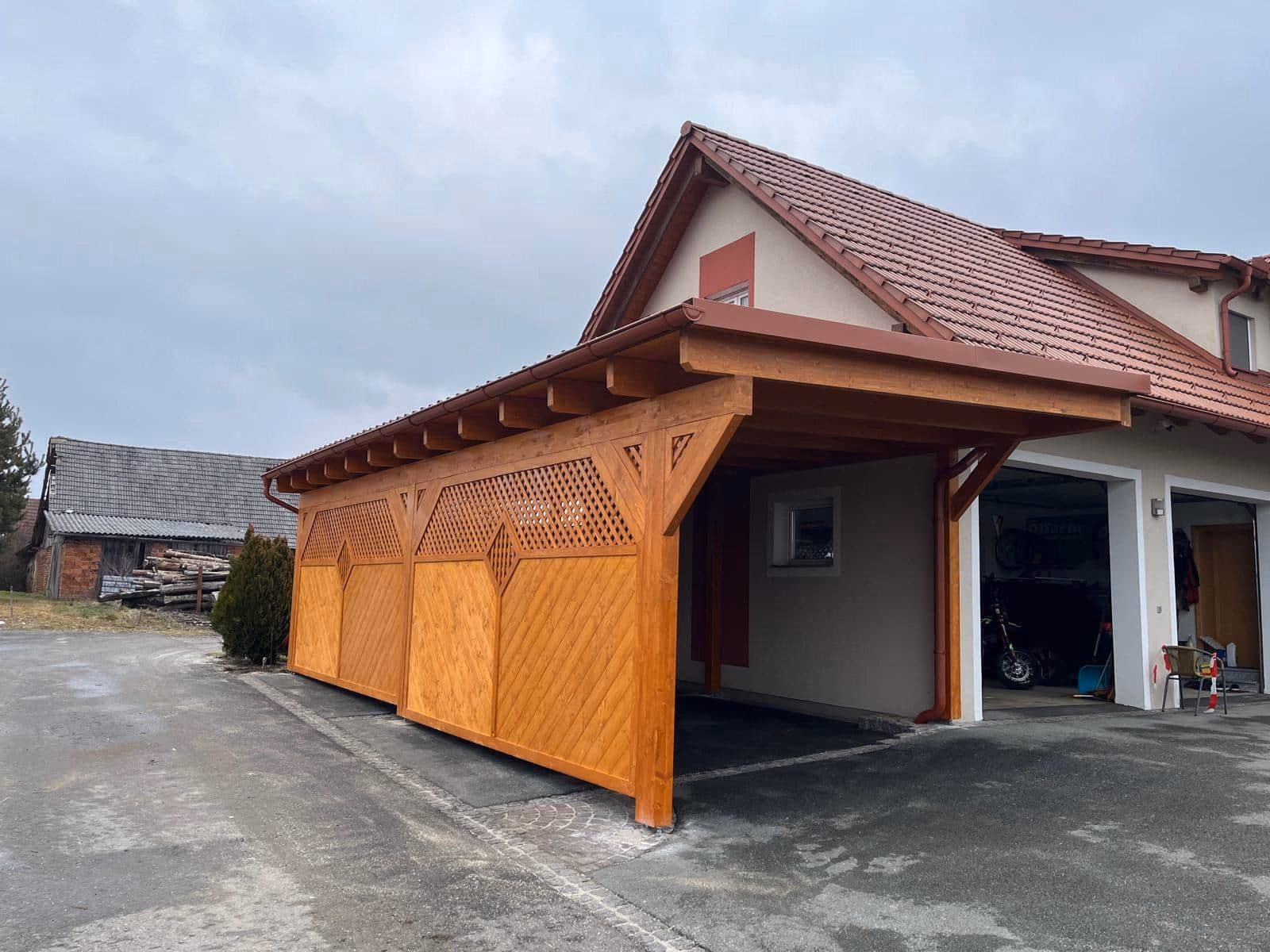 Carports – Originalfoto von Holzbau Feldhofer
