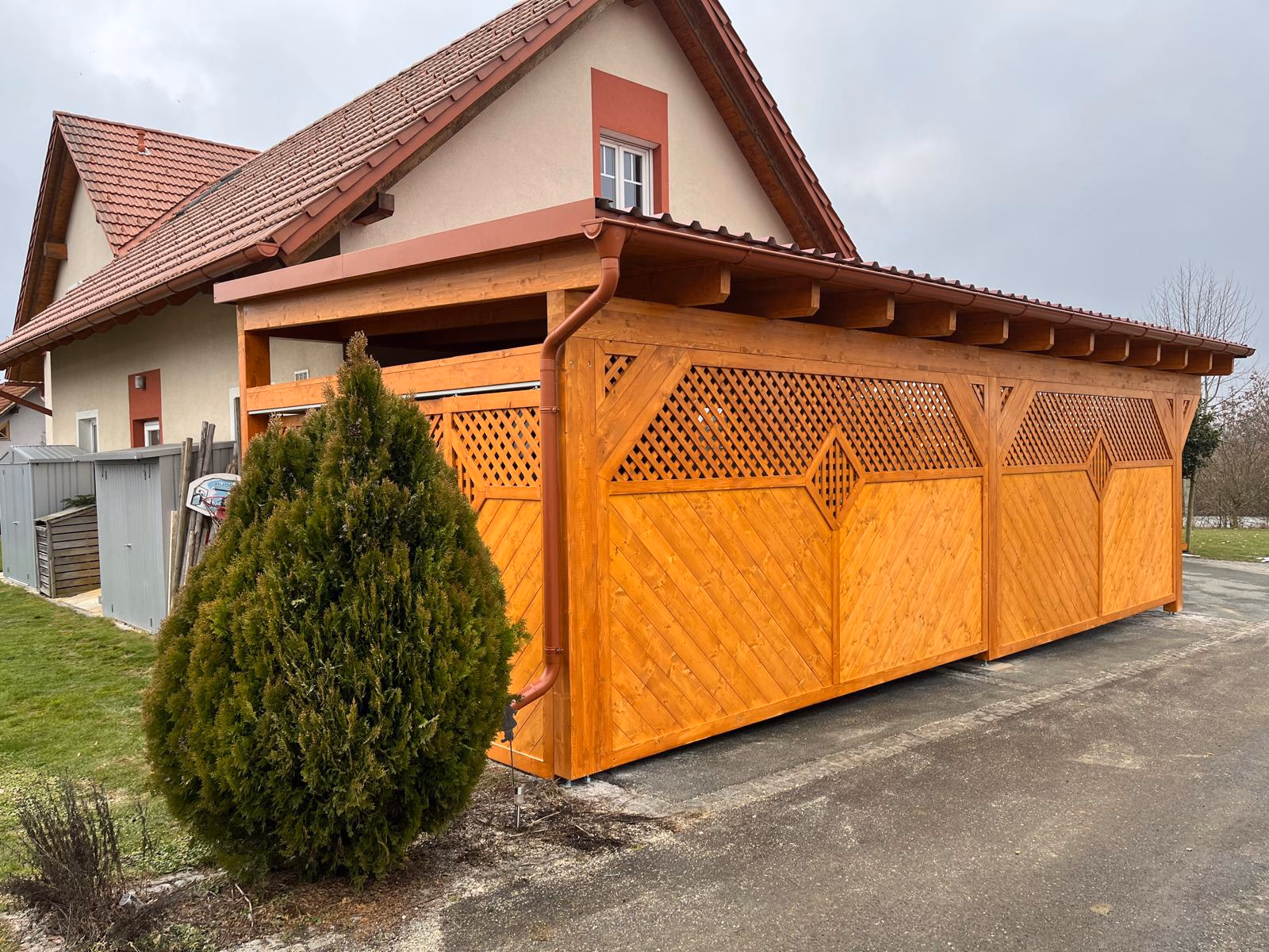 Carports – Originalfoto von Holzbau Feldhofer