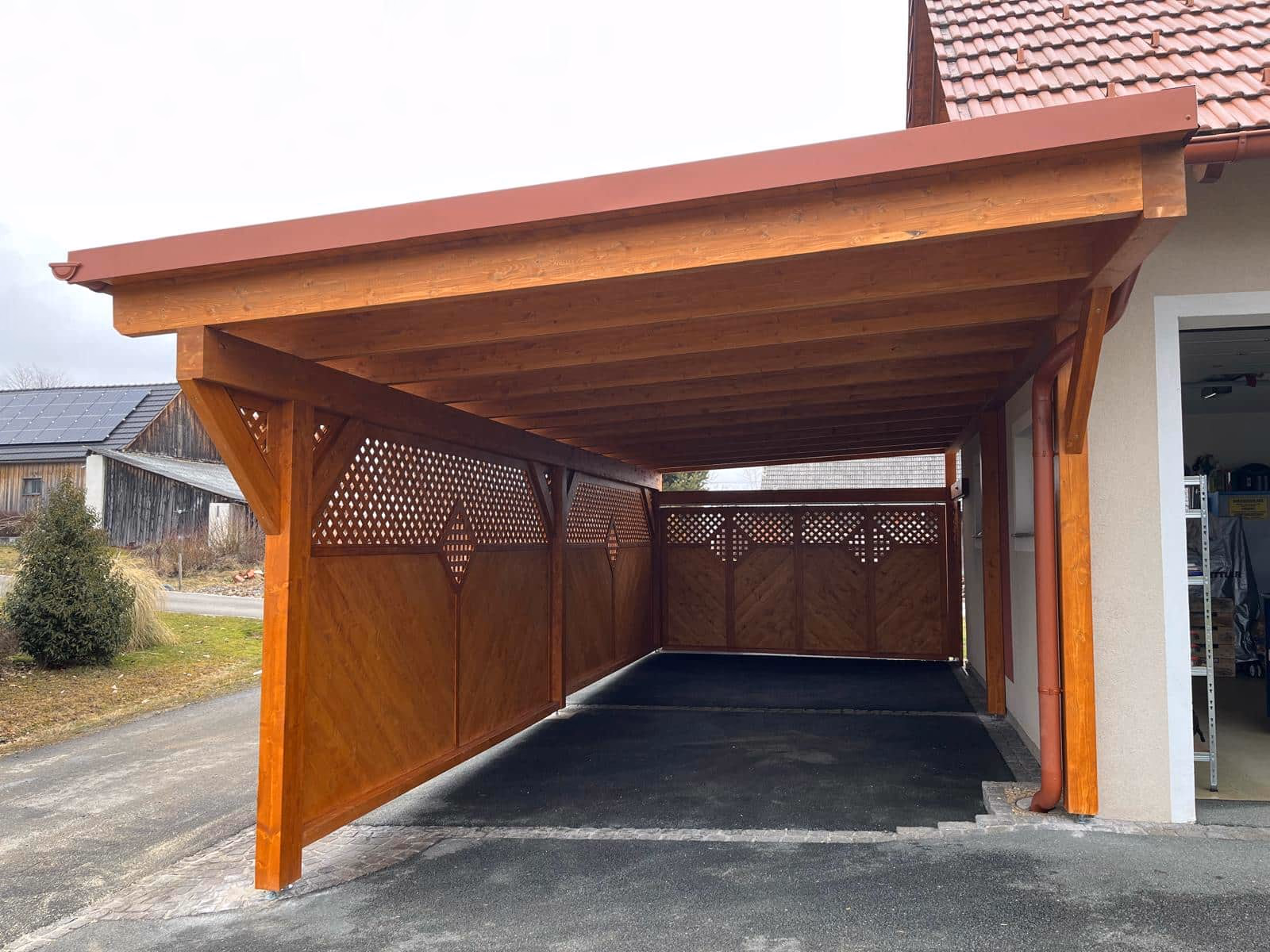 Carports – Originalfoto von Holzbau Feldhofer