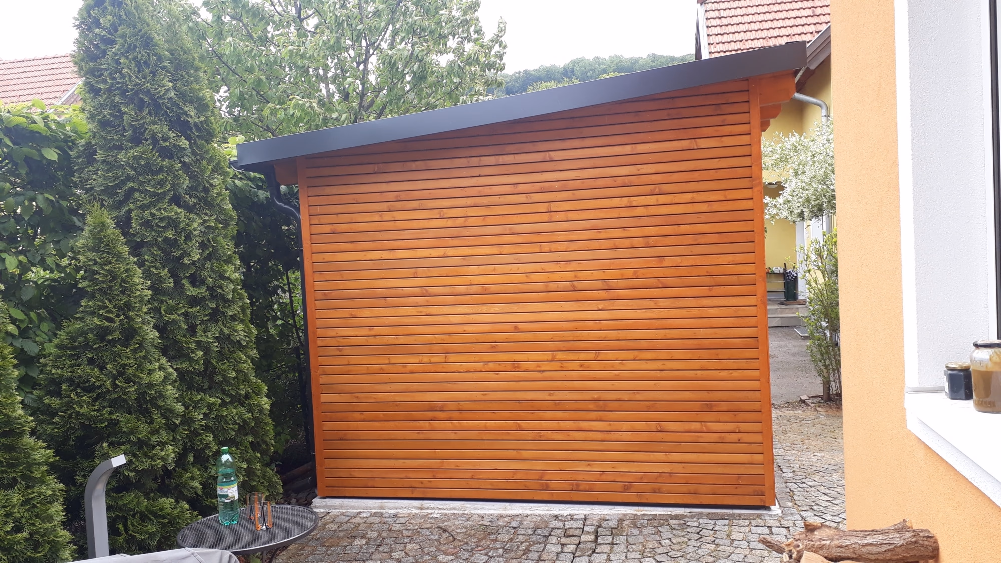 Poolhäuser – Originalfoto von Holzbau Feldhofer