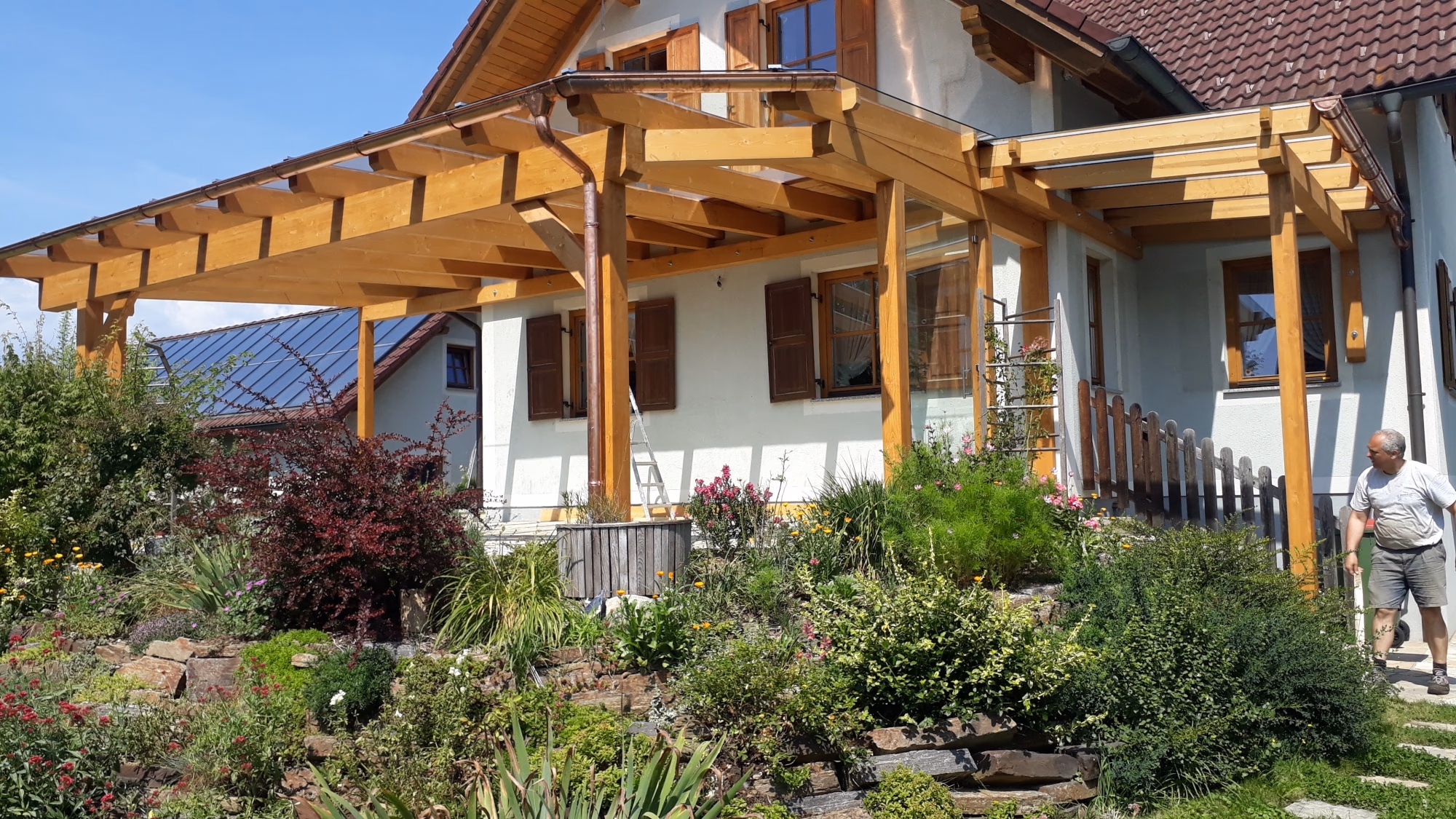 Überdachungen – Originalfoto von Holzbau Feldhofer