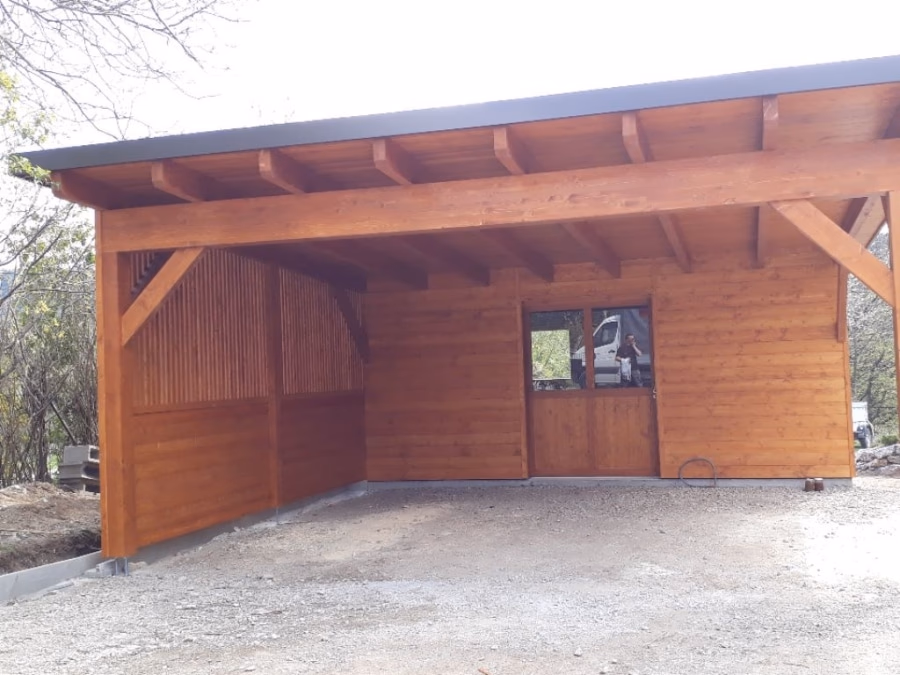 Carports – Originalfoto von Holzbau Feldhofer