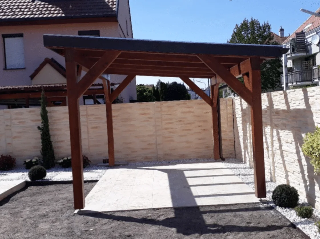Überdachungen – Originalfoto von Holzbau Feldhofer