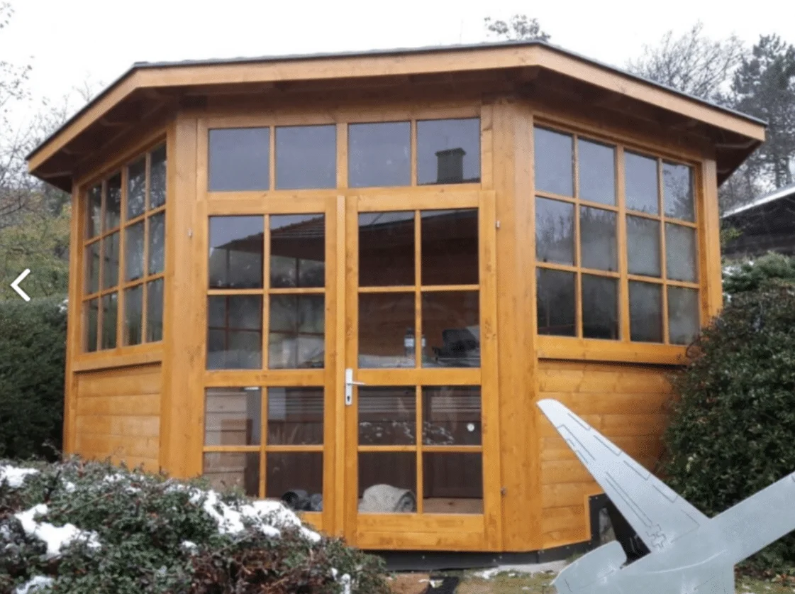 Wintergärten – Originalfoto von Holzbau Feldhofer