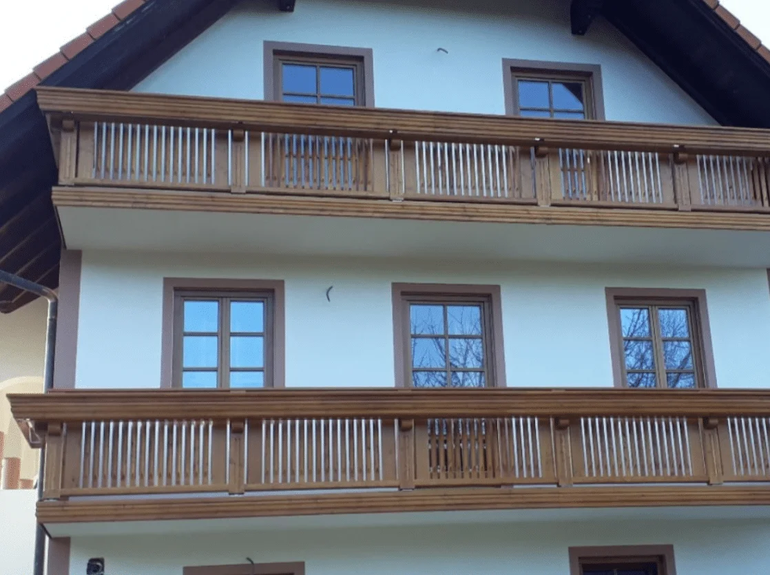 Balkone – Originalfoto von Holzbau Feldhofer