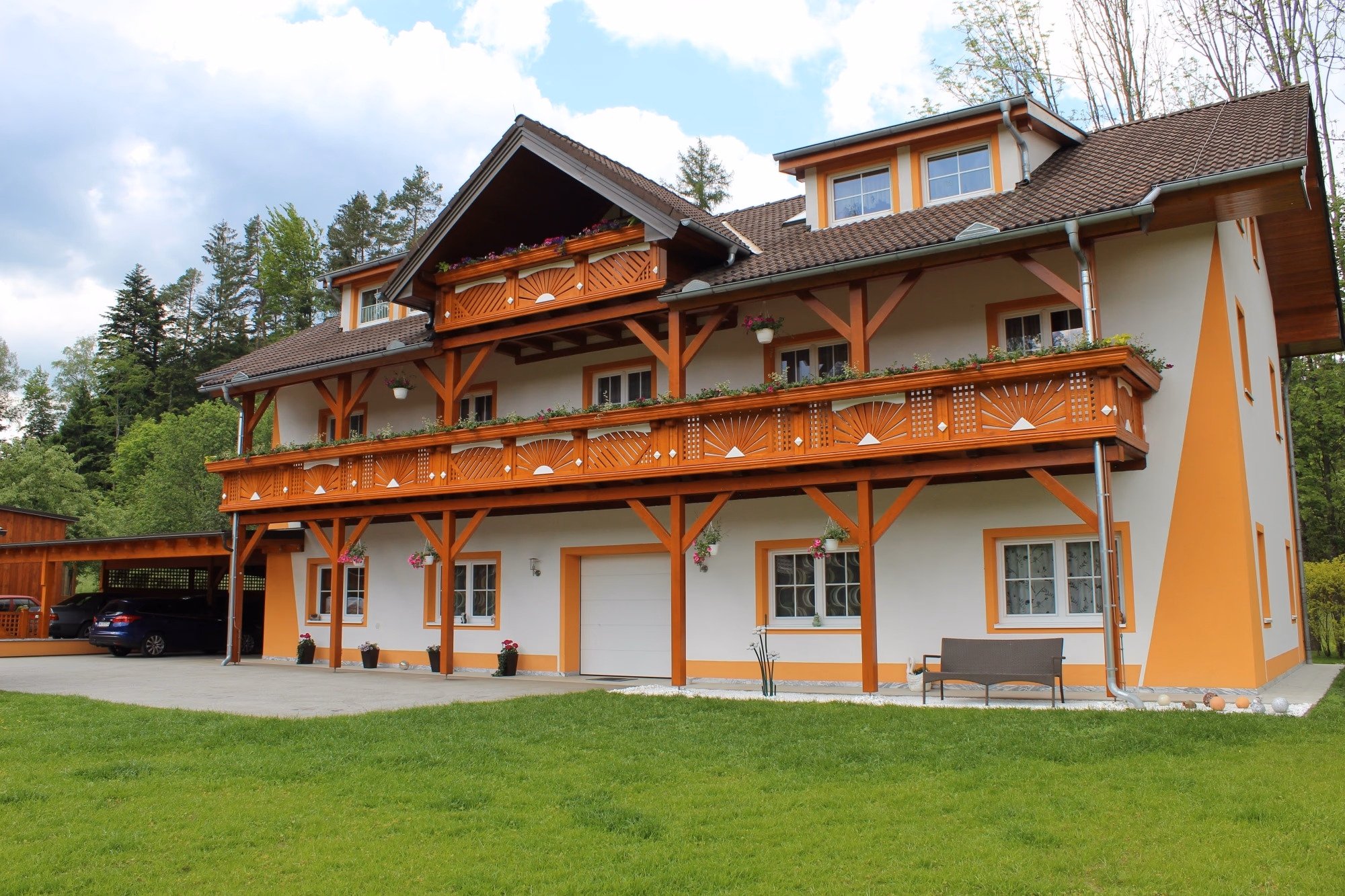 Balkone – Originalfoto von Holzbau Feldhofer