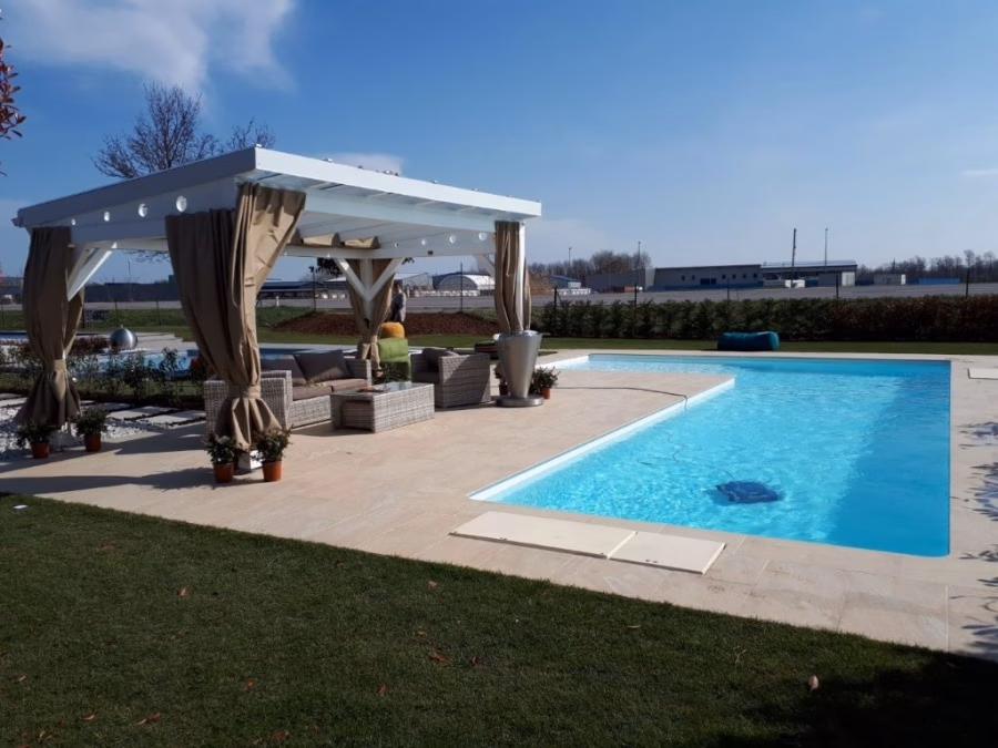 Poolhäuser – Originalfoto von Holzbau Feldhofer