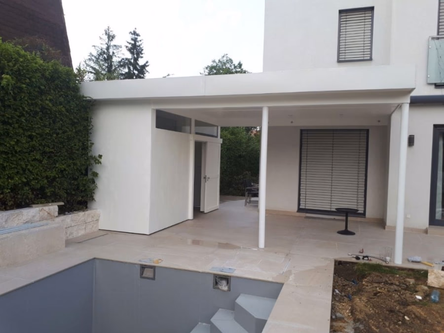 Poolhäuser – Originalfoto von Holzbau Feldhofer