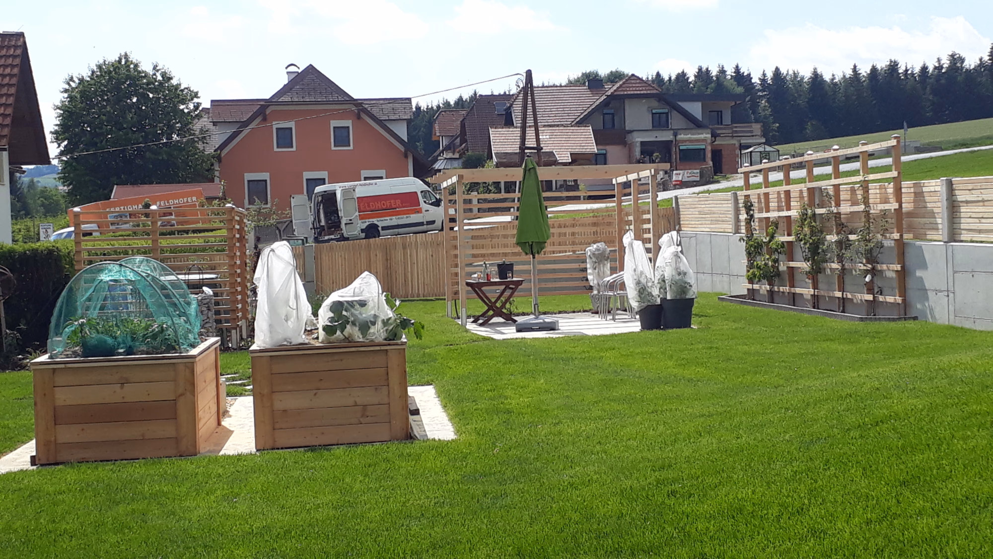 Zäune – Originalfoto von Holzbau Feldhofer