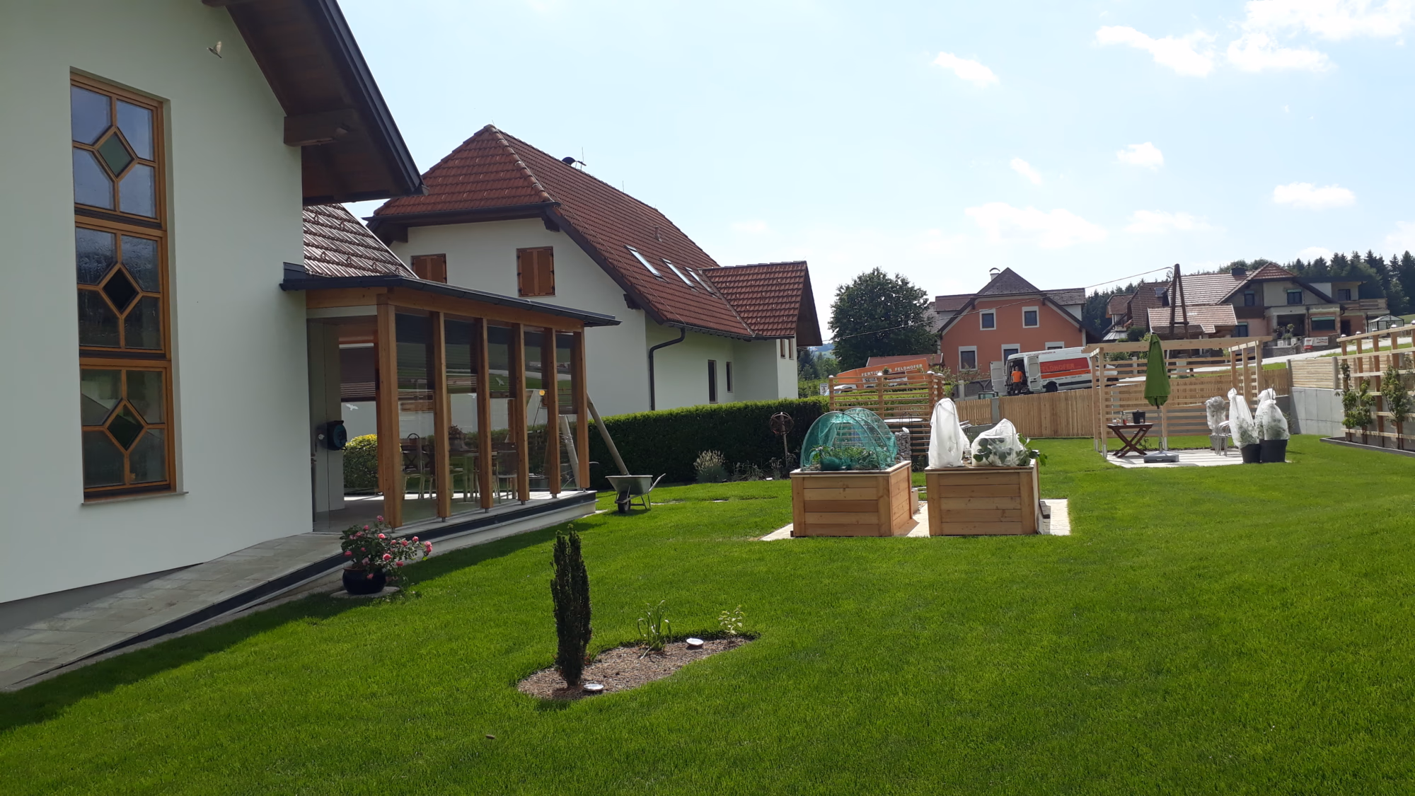 Zäune – Originalfoto von Holzbau Feldhofer