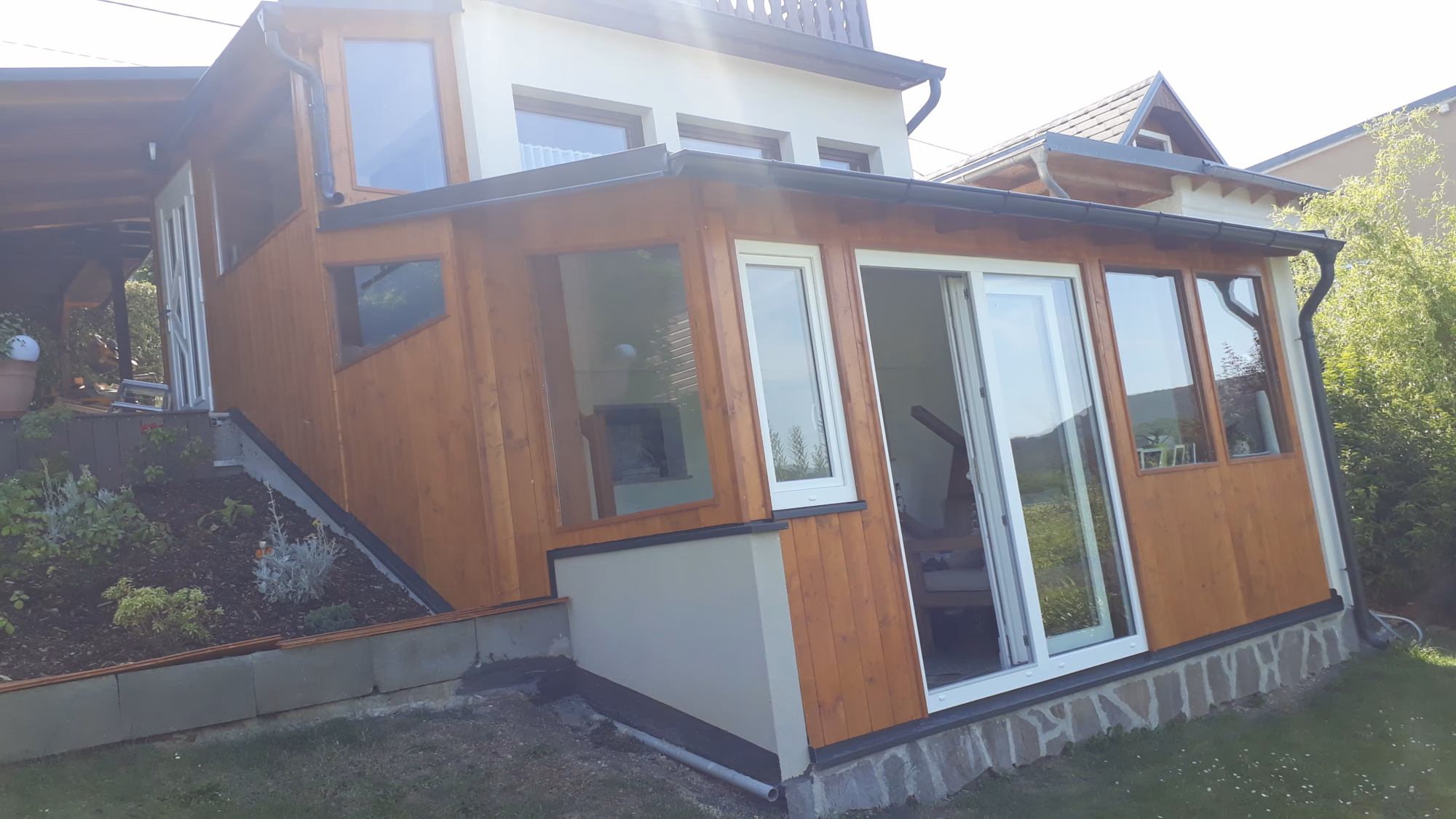 Wintergärten – Originalfoto von Holzbau Feldhofer