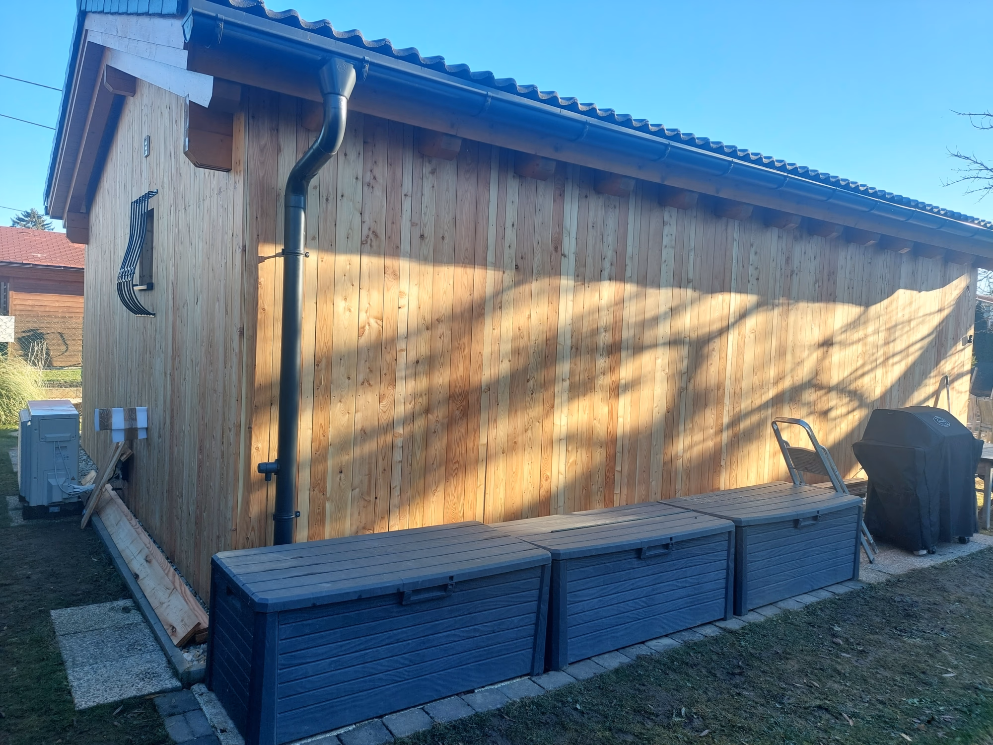 Fertighäuser – Originalfoto von Holzbau Feldhofer