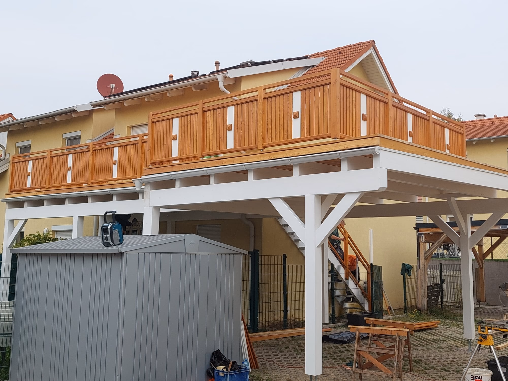 Balkone – Originalfoto von Holzbau Feldhofer