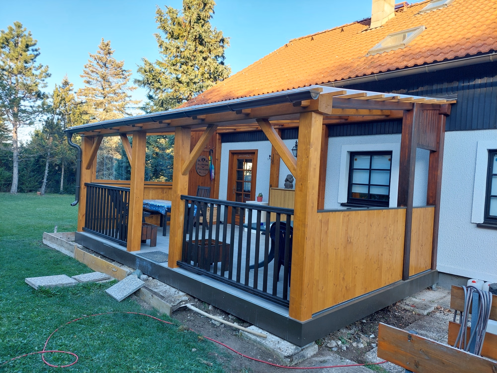 Überdachungen – Originalfoto von Holzbau Feldhofer