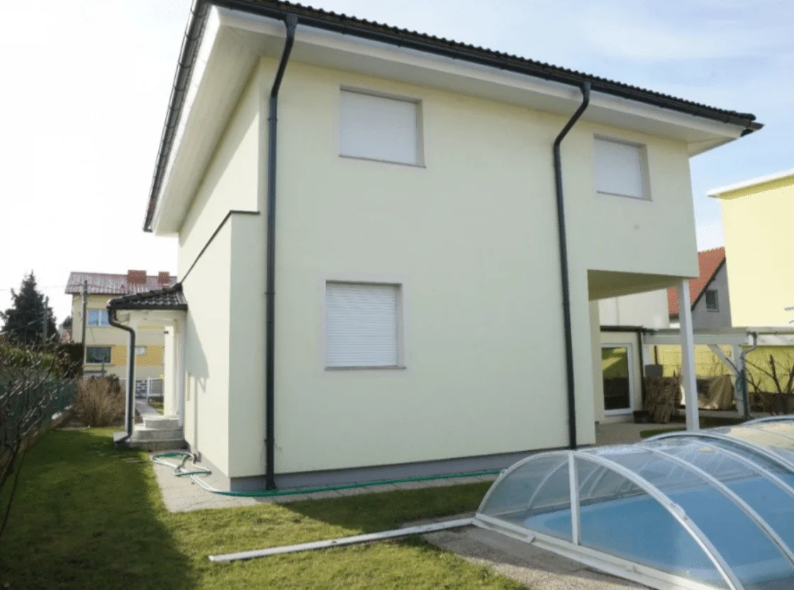 Fertighäuser – Originalfoto von Holzbau Feldhofer