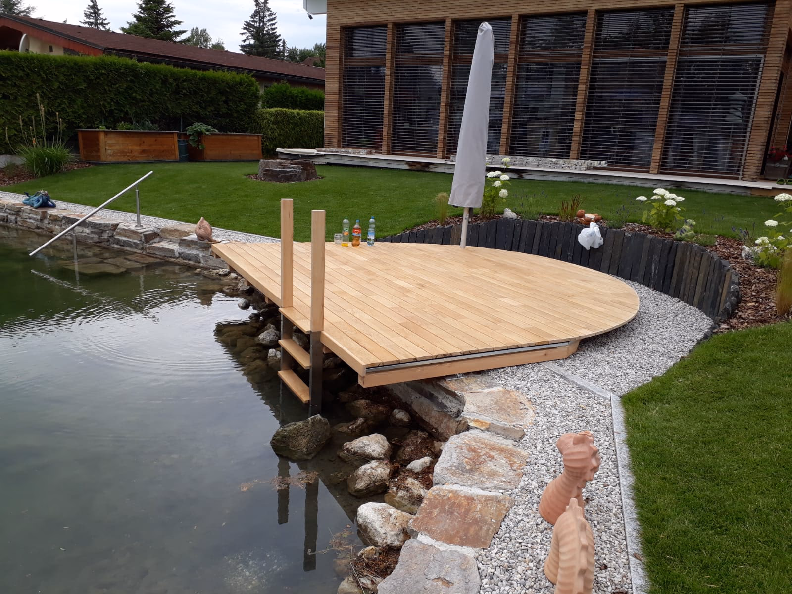 Poolhäuser – Originalfoto von Holzbau Feldhofer