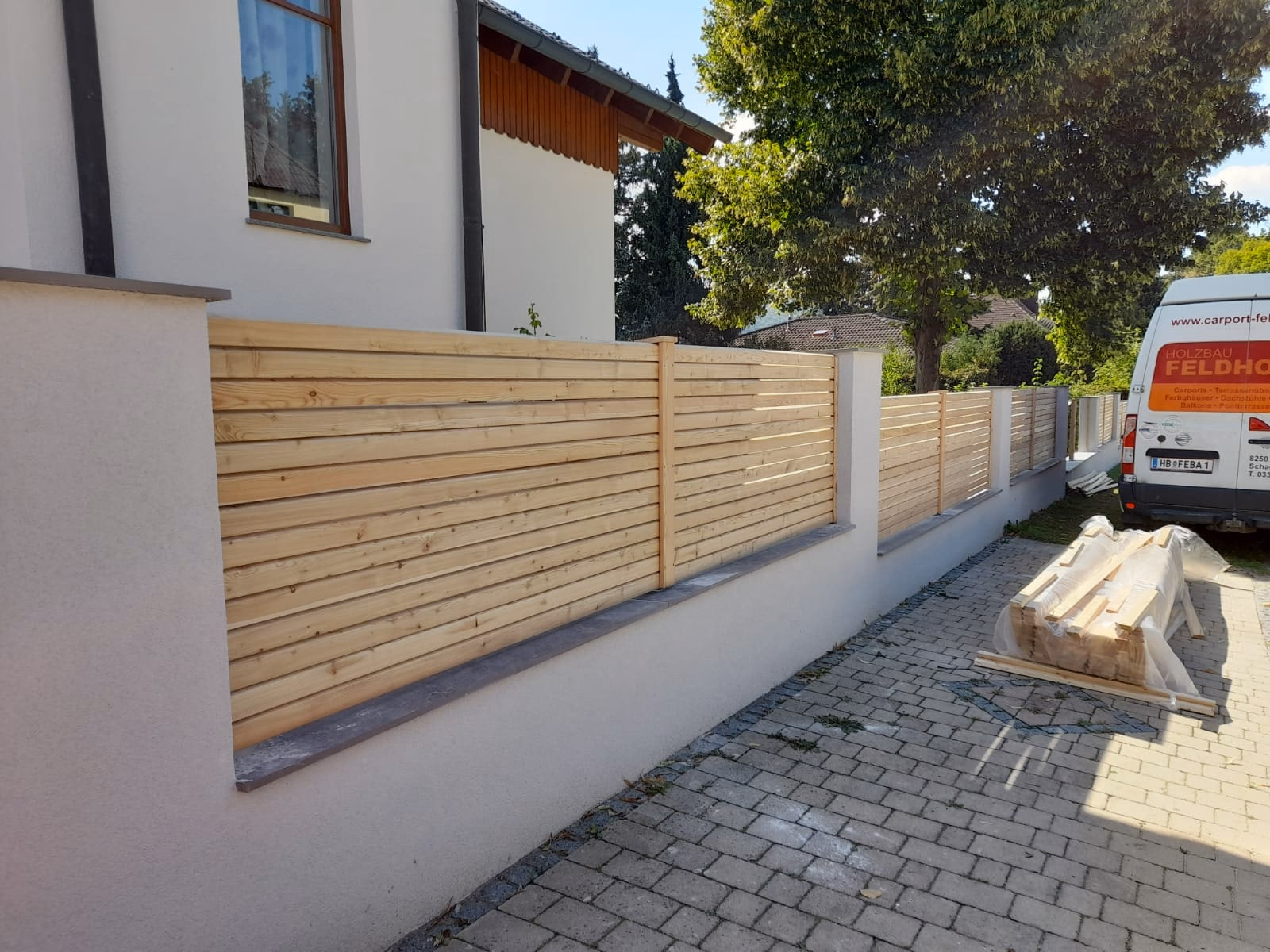 Zäune – Originalfoto von Holzbau Feldhofer