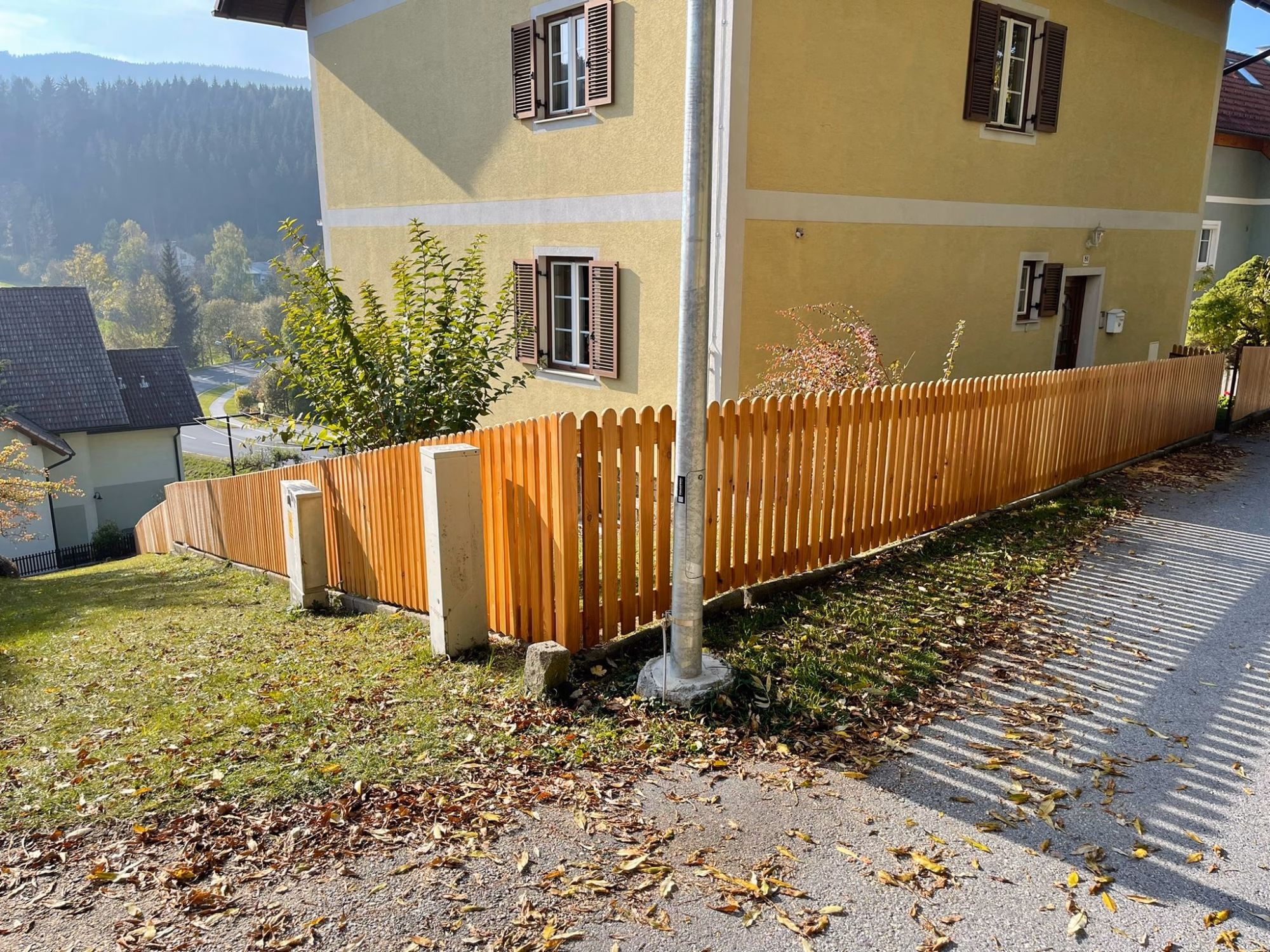 Zäune – Originalfoto von Holzbau Feldhofer