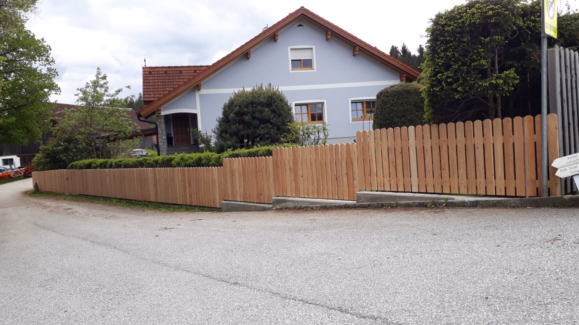 Zäune – Originalfoto von Holzbau Feldhofer