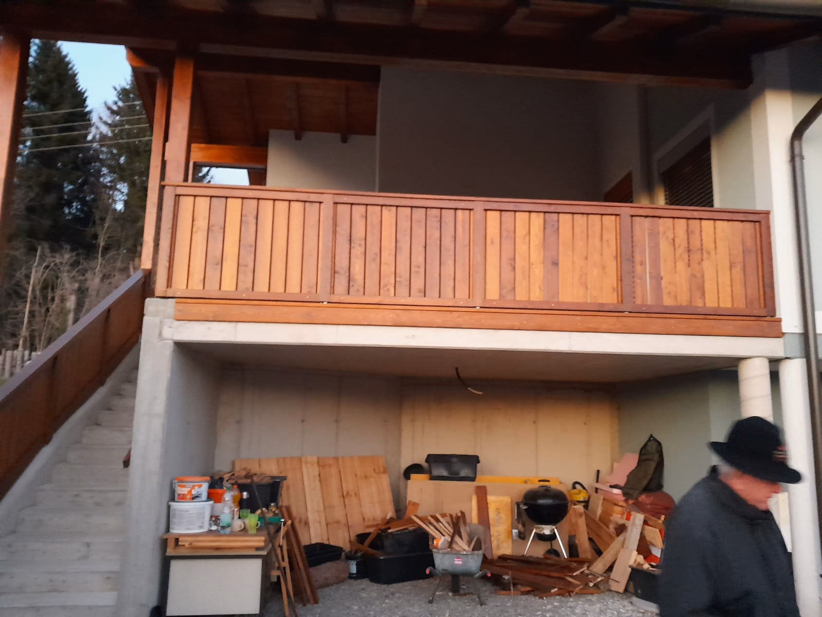 Balkone – Originalfoto von Holzbau Feldhofer