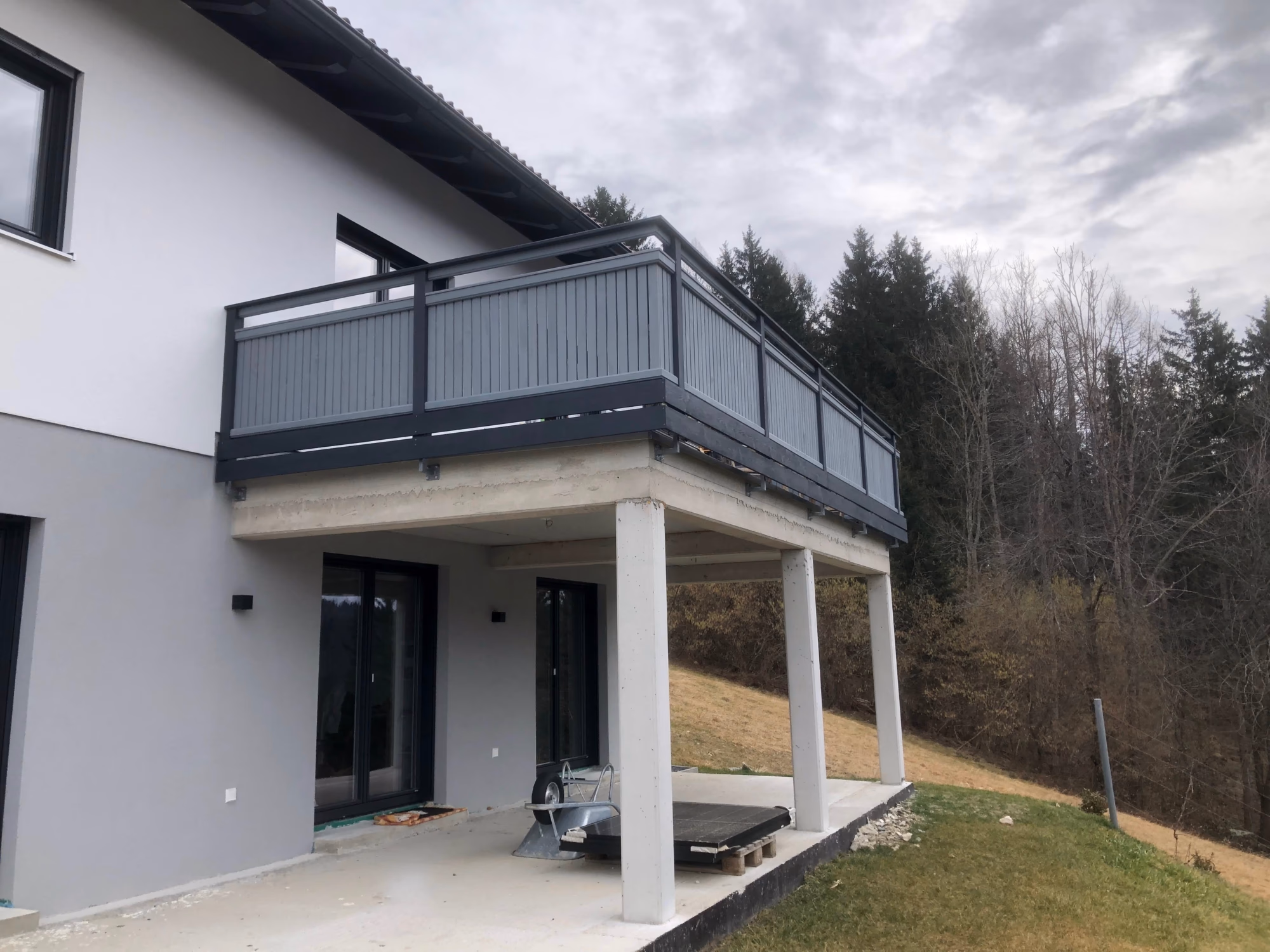Balkone – Originalfoto von Holzbau Feldhofer
