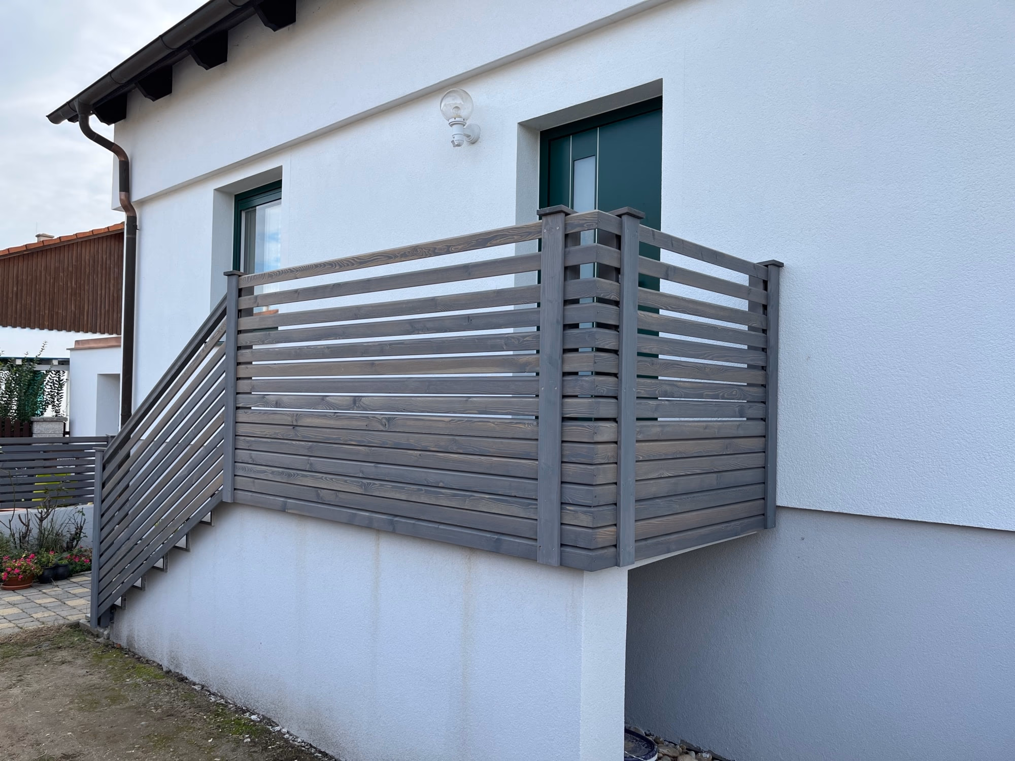 Balkone – Originalfoto von Holzbau Feldhofer