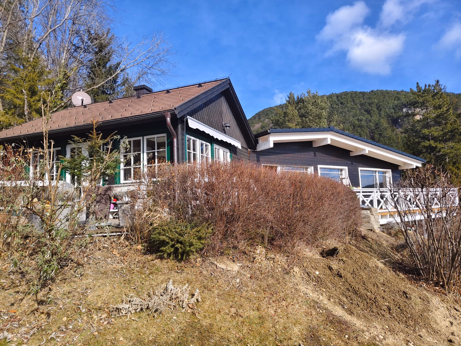 Fertighäuser – Originalfoto von Holzbau Feldhofer