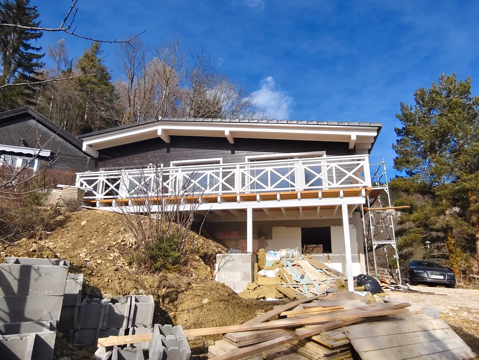 Balkone – Originalfoto von Holzbau Feldhofer