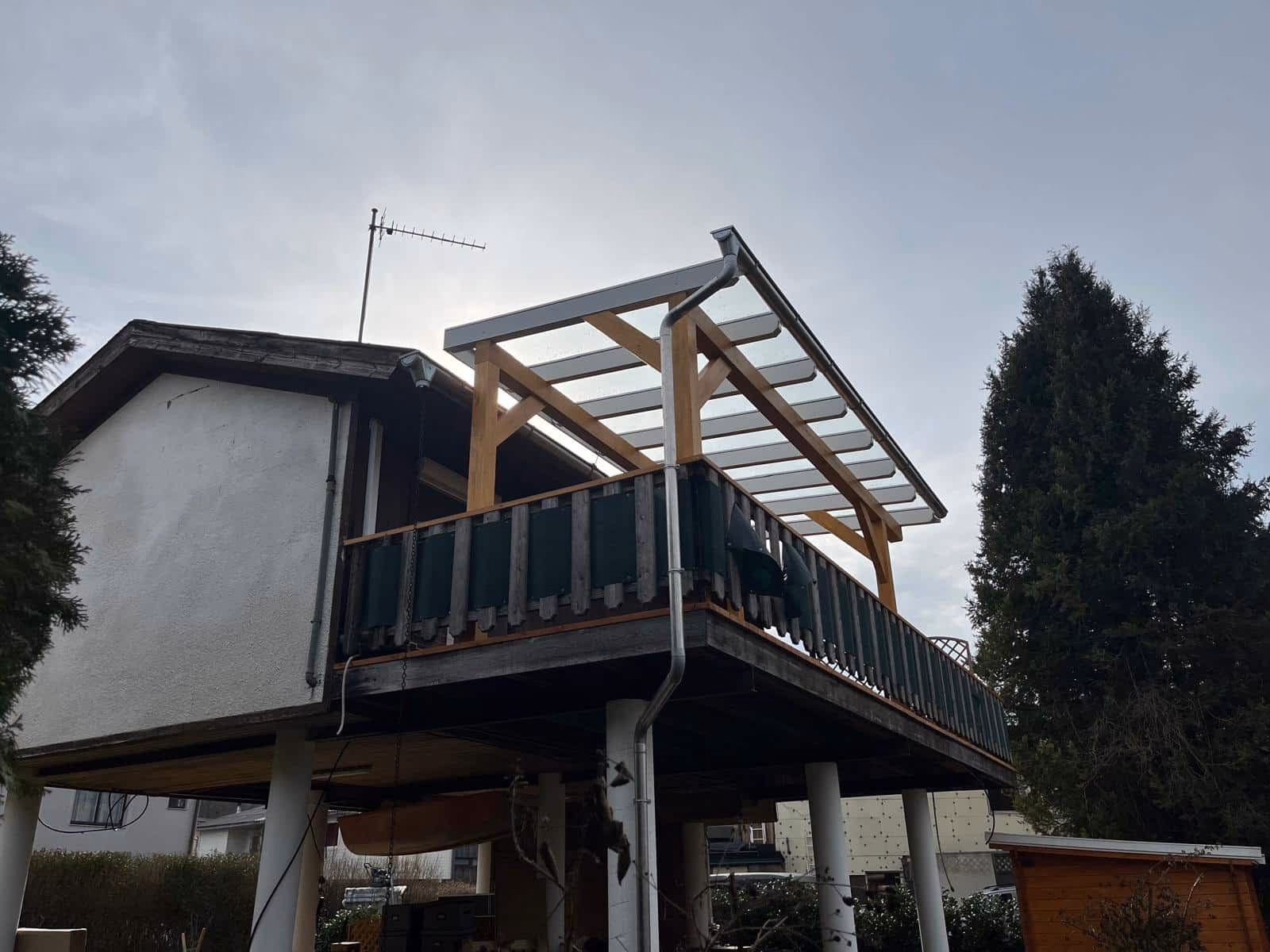 Überdachungen – Originalfoto von Holzbau Feldhofer